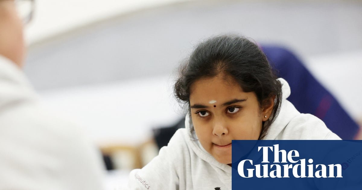 ‘I do it because I like it’: Bodhana Sivanandan, 11, on being youngest ever ‘woman grandmaster’