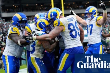 NFL roundup: Rams escape against Eagles, Chiefs win thriller but Thornton suffers gruesome injury