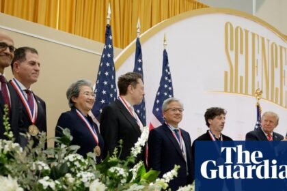 Trump hosts awards party for tech billionaires, almost as if he doesn’t care about ordinary Americans