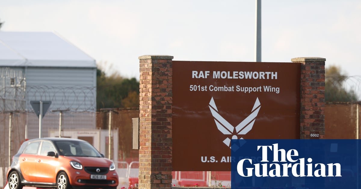 Two Latvians arrested at RAF base in Cambridgeshire released on bail