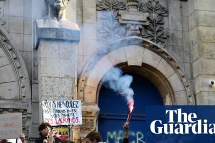 ‘We just want to be listened to’: student protests shut schools across France