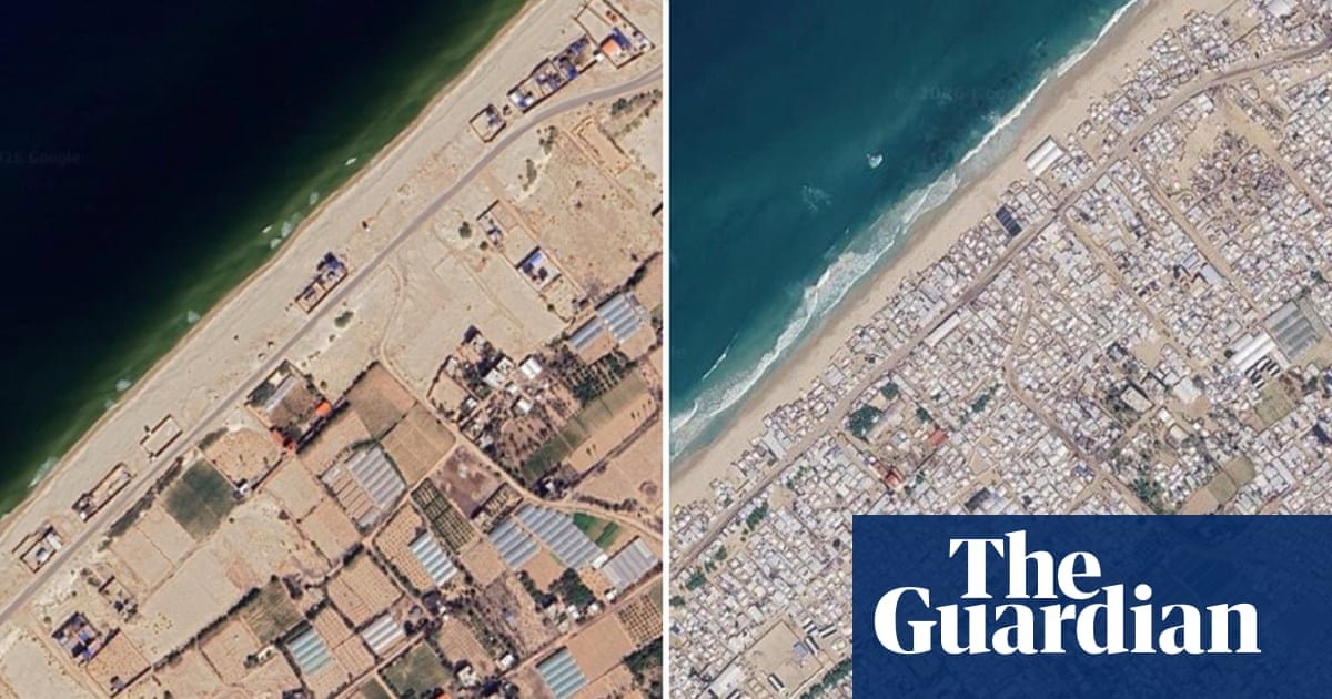 New Google Maps images reveal massive scale of devastation in Gaza