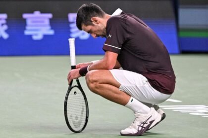 Djokovic suffers surprise Hurkacz loss in Shanghai