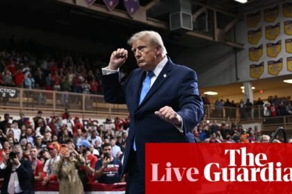 Trump heads to Nebraska in attempt to shore up GOP’s midterm vote – US politics live