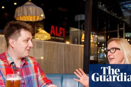 Dining across the divide: ‘Without being patronising, I think as he grows older he’ll tune in to the damage “free speech” can do’