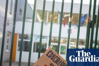 ‘We’re not asking for luxury’: school protesters in Paris suburb feel abandoned by French state