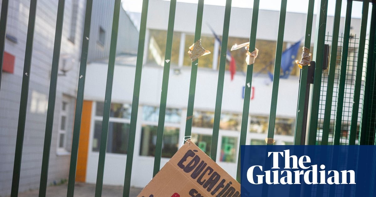 ‘We’re not asking for luxury’: school protesters in Paris suburb feel abandoned by French state