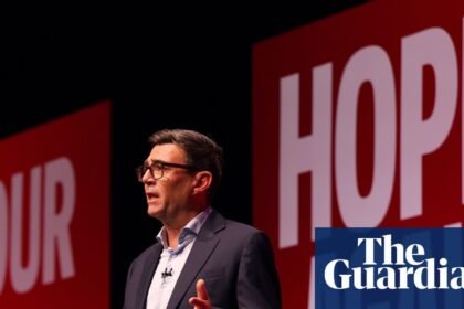 ‘He feels more relatable’: Burnham’s conference speech wins praise from drifting Labour voters