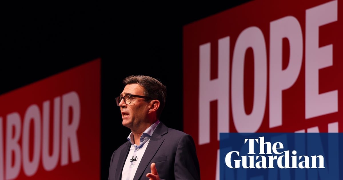 ‘He feels more relatable’: Burnham’s conference speech wins praise from drifting Labour voters