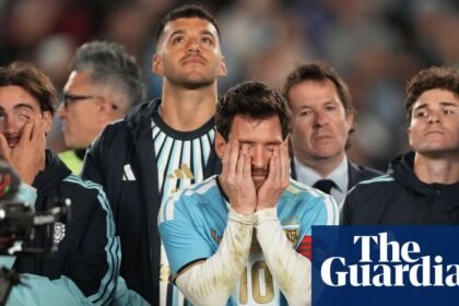 Lionel Messi describes ending Argentina career as his ‘saddest day’ in football
