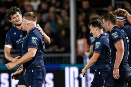 Edinburgh top URC after bonus-point win over Zebre