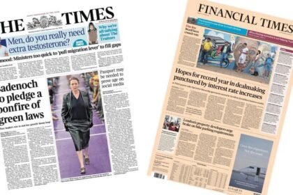 The Papers: Badenoch's 'bonfire of green laws' and 'Drop in global dealmaking'