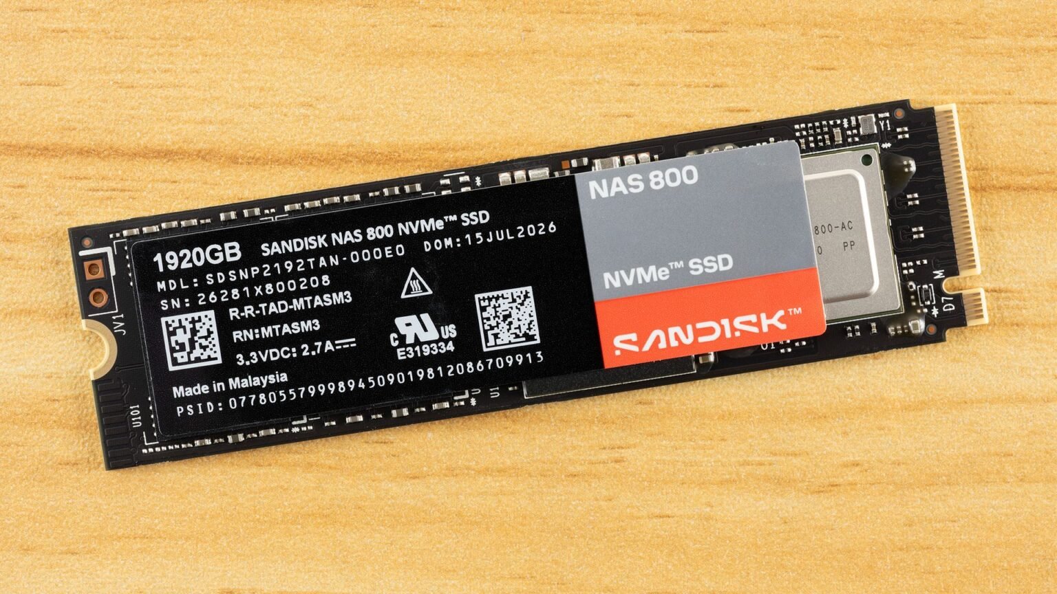 Sandisk NAS 800 1.92TB SSD Review: Endurance at a premium