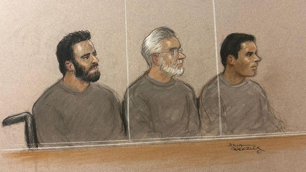 Iranian men accused of spying targeted journalists for 'serious violence', court hears