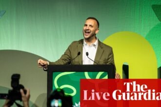 Green party conference continues with cost of living on the agenda – UK politics live