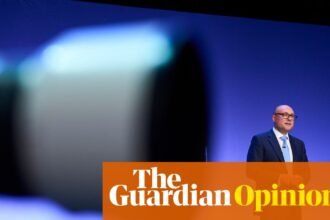 No queues, empty seats and the worst speech ever heard: welcome to the Tory conference | John Crace