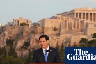 Rubio in Greece digs into past to tout Trump’s ‘America first’ approach