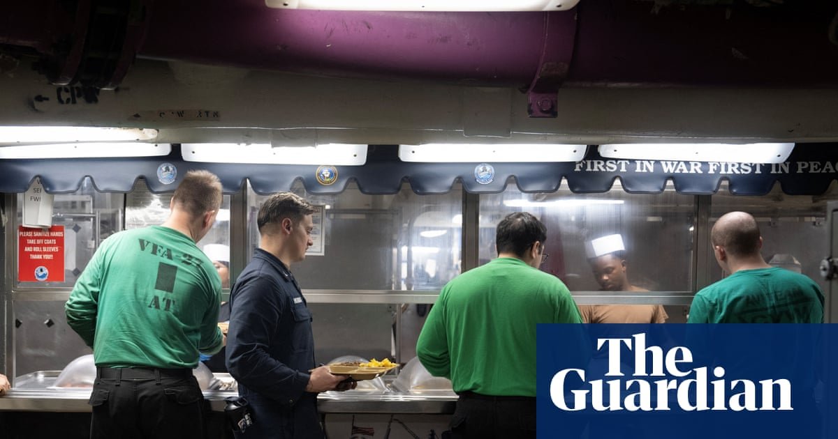 Young sailors on the USS George Washington adjust to life at war – in pictures