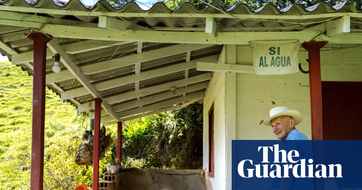 ‘Water yes, mining no!’: the 87-year-old farmer who became a nature hero in Colombia