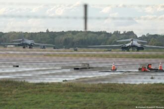 US pulls bombers out of UK's Fairford airbase after arrests
