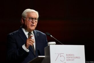 German president warns democracy under threat after 'bitter setbacks' since reunification
