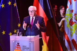 On German Unity Day, Steinmeier laments 'bitter setbacks'