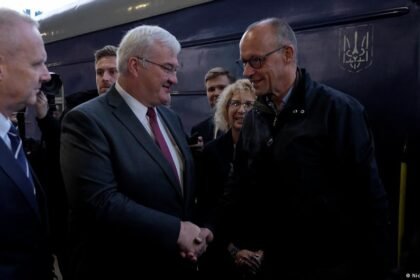 Germany's Merz arrives in Kyiv to pledge more support
