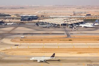 Saudi Arabia suspends operations at Riyadh airport after an attack causes multiple injuries