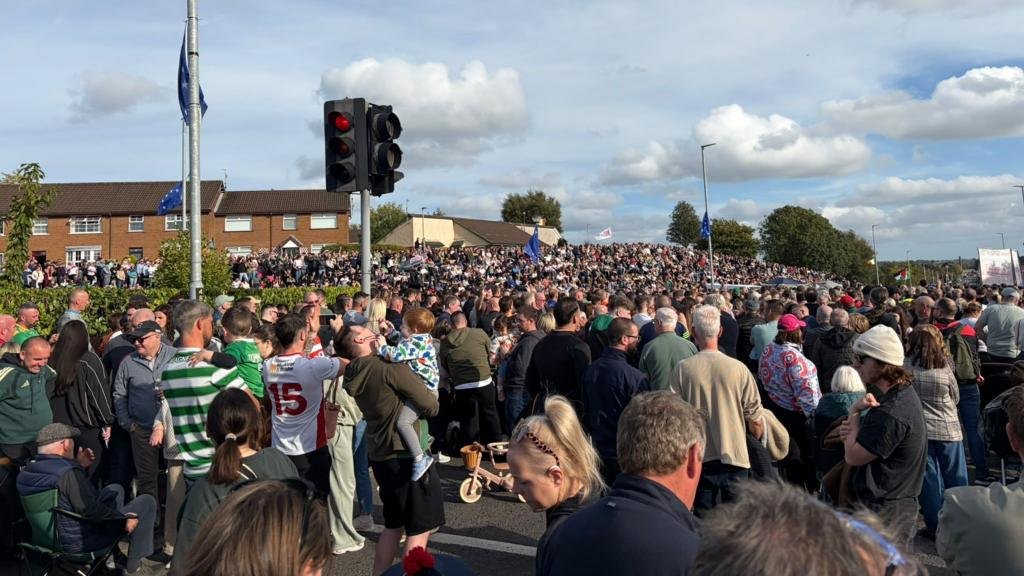Rallies take place in Portadown over Drumcree dispute