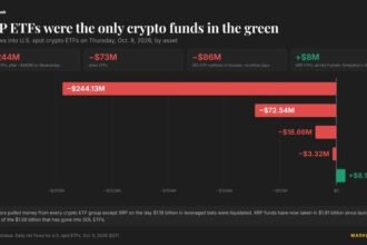 Live updates: XRP ETFs the only ones in green as BTC, ETH, ZEC funds post outflows