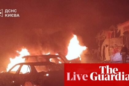 At least 11 dead, 34 injured after ‘vile’ attack on Ukraine on Putin’s birthday, Zelenskyy says – Europe live