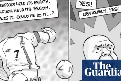 David Squires on … David Beckham’s heroics for England v Greece, 25 years on