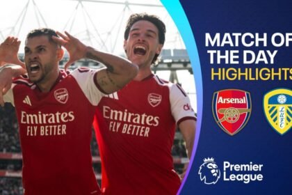 Brilliant Guimaraes goal helps Arsenal fight back to beat Leeds