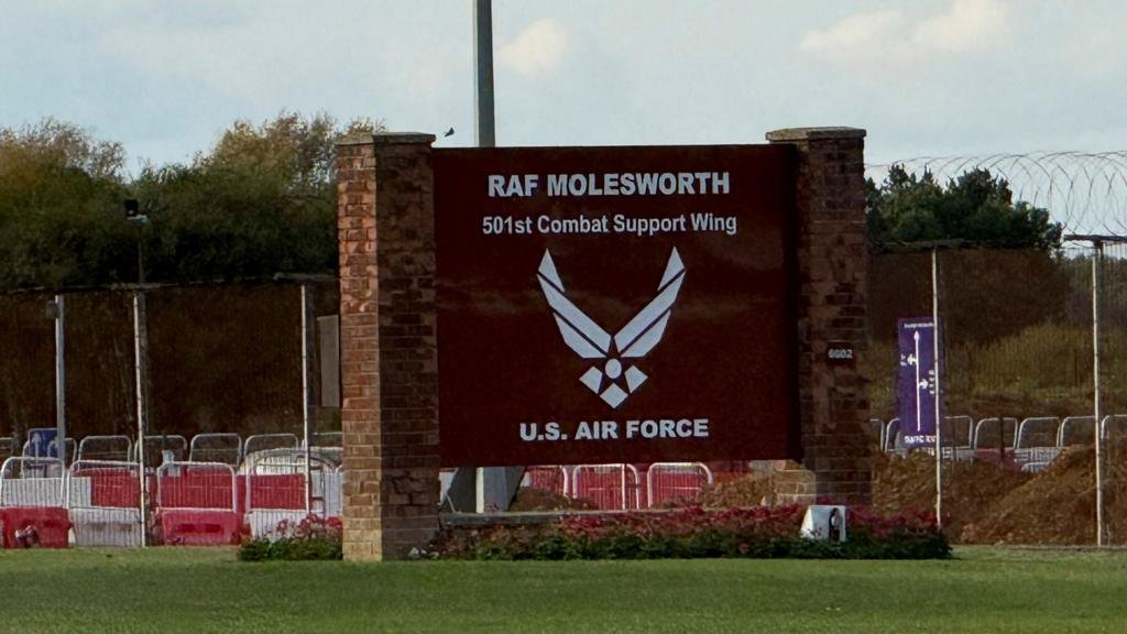 Two Latvian men arrested on suspicion of trespass at RAF base
