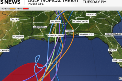 Tropical threat brewing off Mexico could impact Gulf Coast this weekend