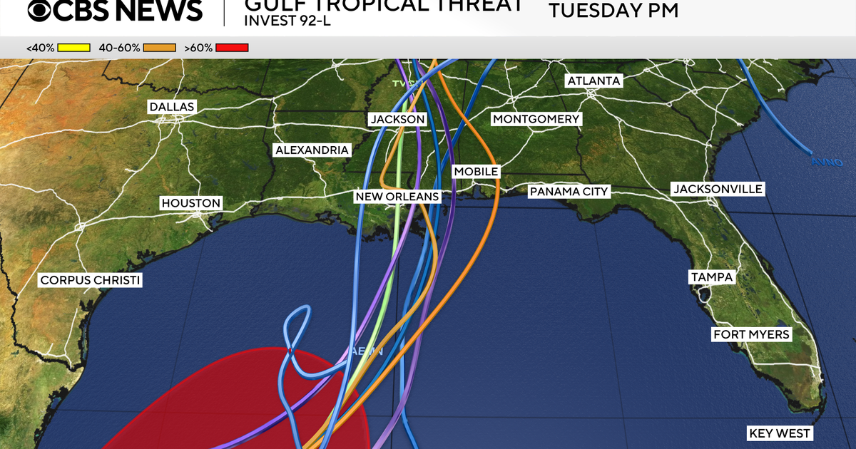 Tropical threat brewing off Mexico could impact Gulf Coast this weekend