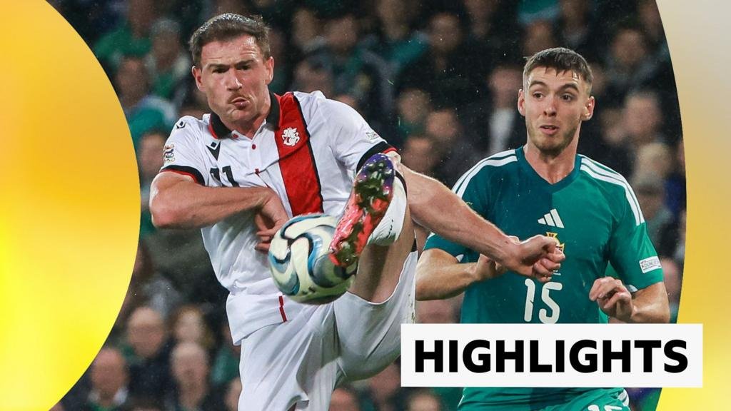 Highlights: Northern Ireland frustrated by Georgia