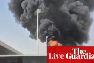 Middle East crisis live: Houthis warn passengers against using Saudi airport after deadly attack on Riyadh