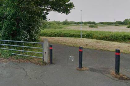 Murder investigation after body found in van on fire