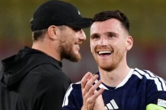 'It means everything' - numbers behind Robertson's 100th cap Scotland career