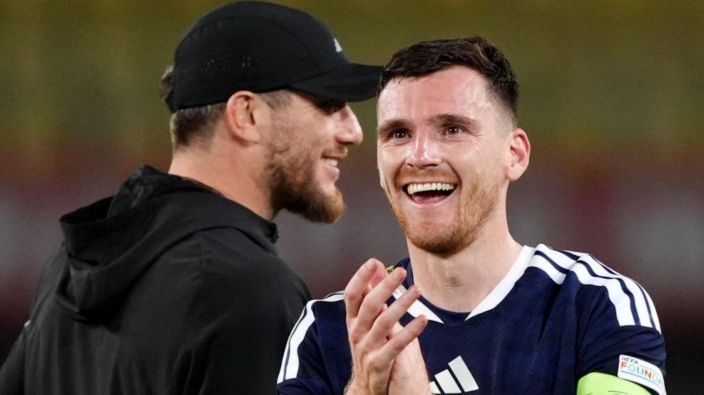 'It means everything' - numbers behind Robertson's 100th cap Scotland career