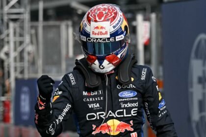 Red Bull’s Verstappen grabs pole position for Bahrain GP in Malaysia