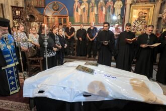 Gaza’s Christians mourn mother and daughter killed in Israeli attack