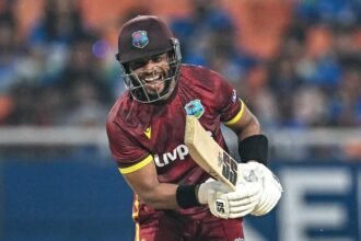 West Indies beat India in record chase as Hope hits 162 in third ODI