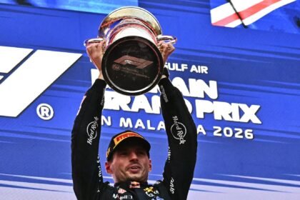 Red Bull’s Verstappen wins rain-delayed Bahrain GP F1 race in Sepang