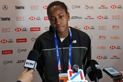 Coco Gauff says online racist abuse was ‘draining’ after China Open exit