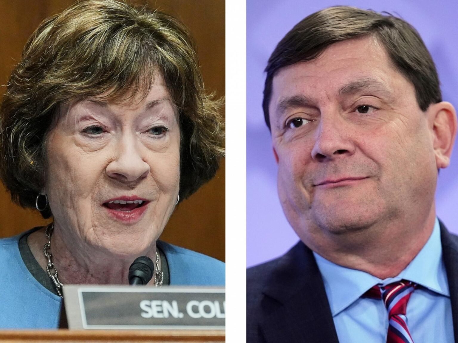 Maine Senate debate: Collins and Jackson spar over Trump, trade and abortion