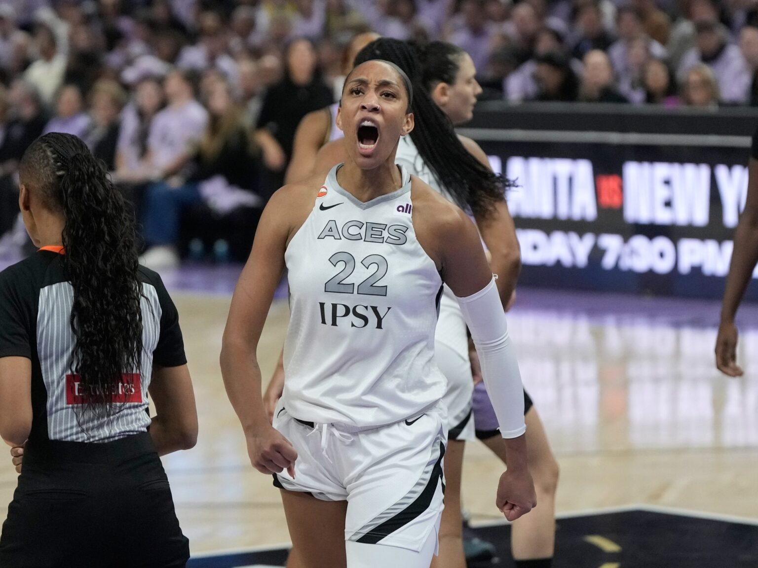 A’ja Wilson wins her third straight WNBA MVP and record fifth overall