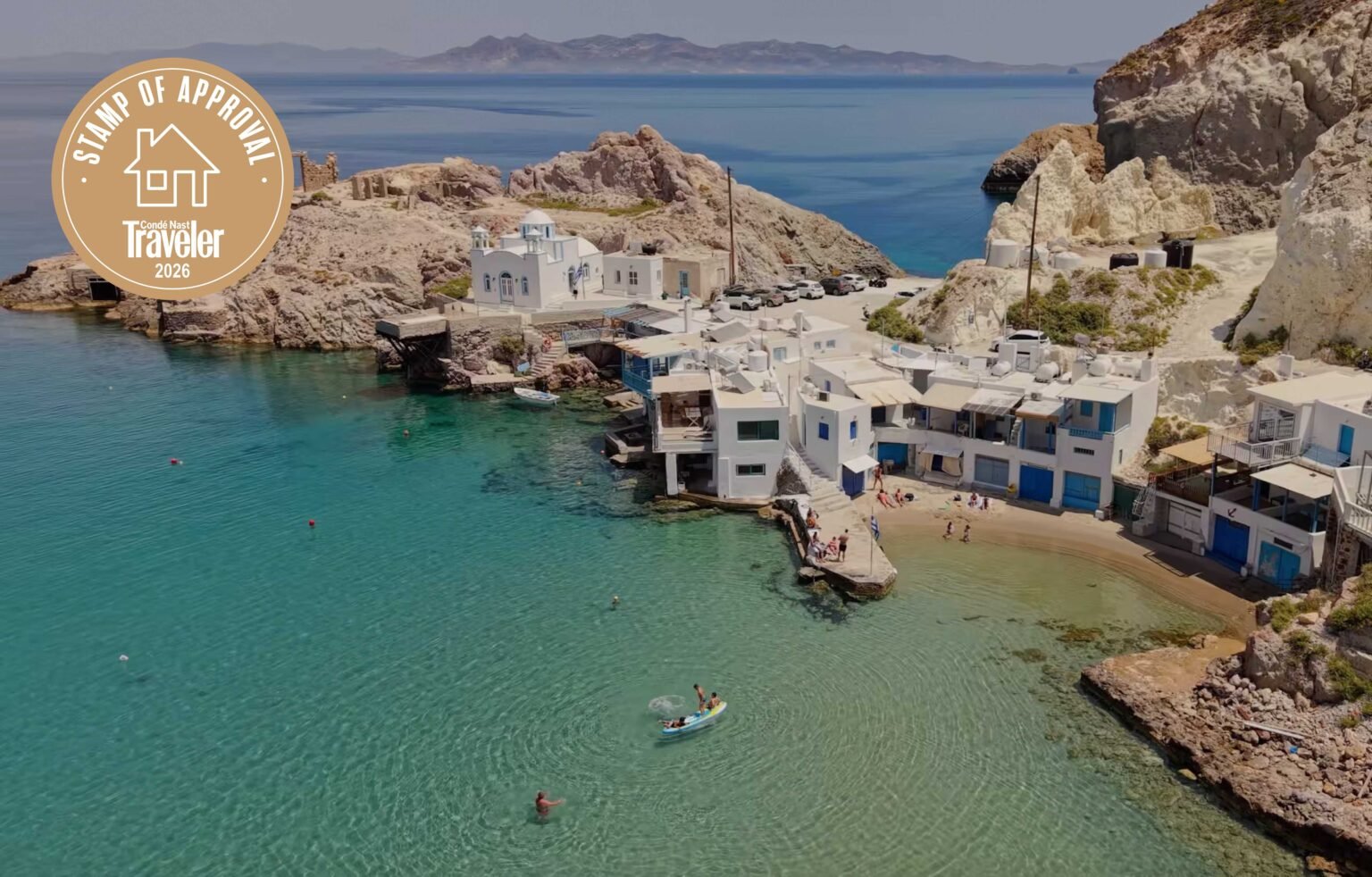 My Favorite Airbnb: A Dreamy Boathouse on Milos, Steps Away From the Aegean Sea