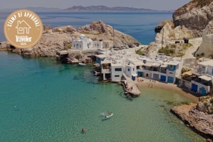 My Favorite Airbnb: A Dreamy Boathouse on Milos, Steps Away From the Aegean Sea